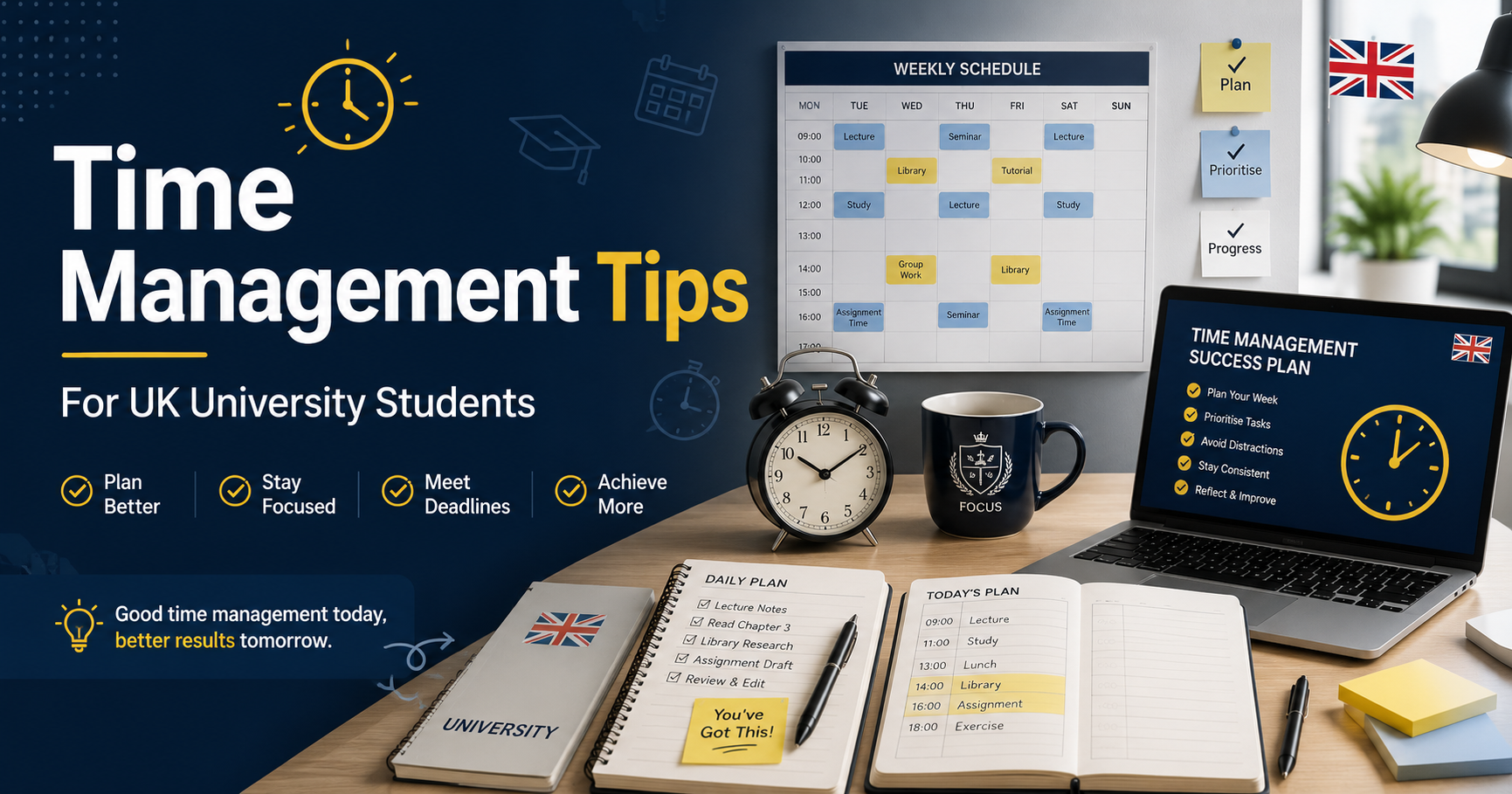 Time Management Tips for UK University Students